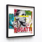 Bambi & Bugatti - Original - SOLD by artist Lhouette - Wyecliffe Galleries