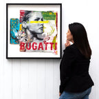 Bambi & Bugatti - Original - SOLD by artist Lhouette - Wyecliffe Galleries