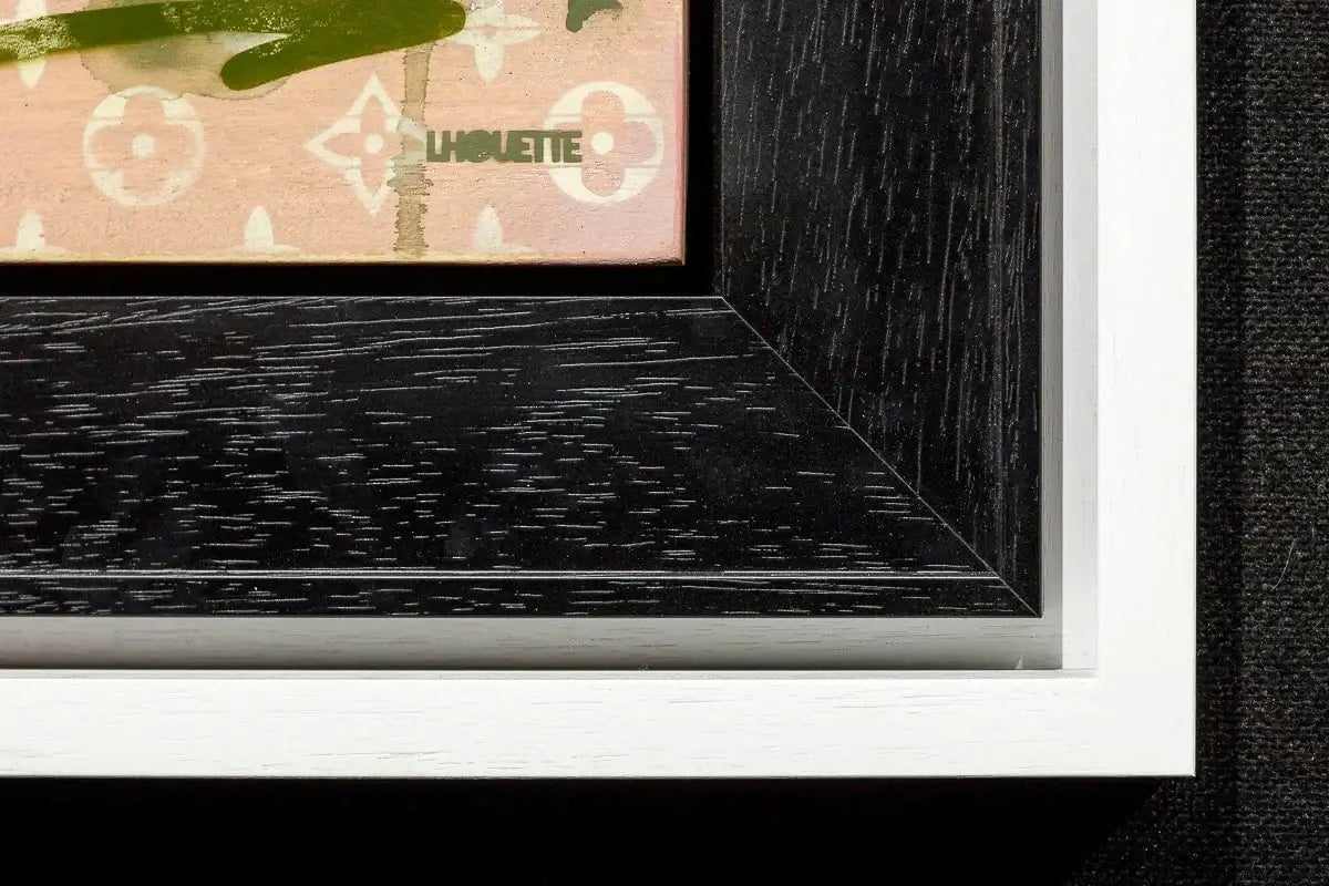 Bardot Green - Original - SOLD by artist Lhouette - Wyecliffe Galleries