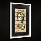 Bardot Green - Original - SOLD by artist Lhouette - Wyecliffe Galleries