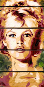 Bardot Sepia - Original SOLD by artist Lhouette - Wyecliffe Galleries