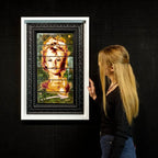 Bardot Sepia - Original SOLD by artist Lhouette - Wyecliffe Galleries