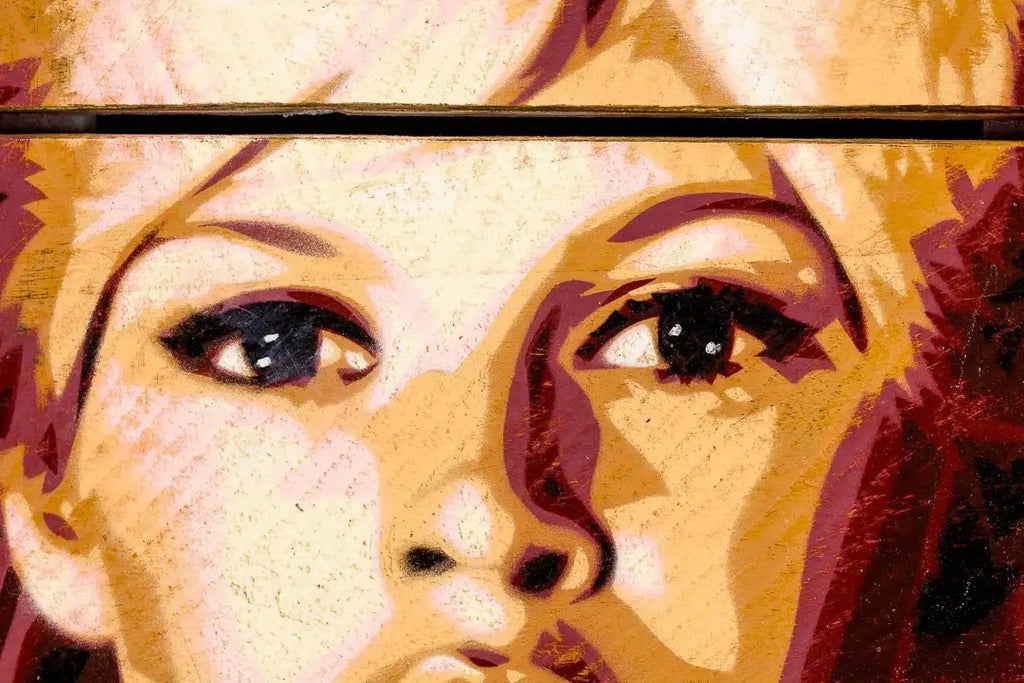 Bardot Sepia - Original SOLD by artist Lhouette - Wyecliffe Galleries