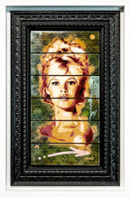 Bardot Sepia - Original SOLD by artist Lhouette - Wyecliffe Galleries