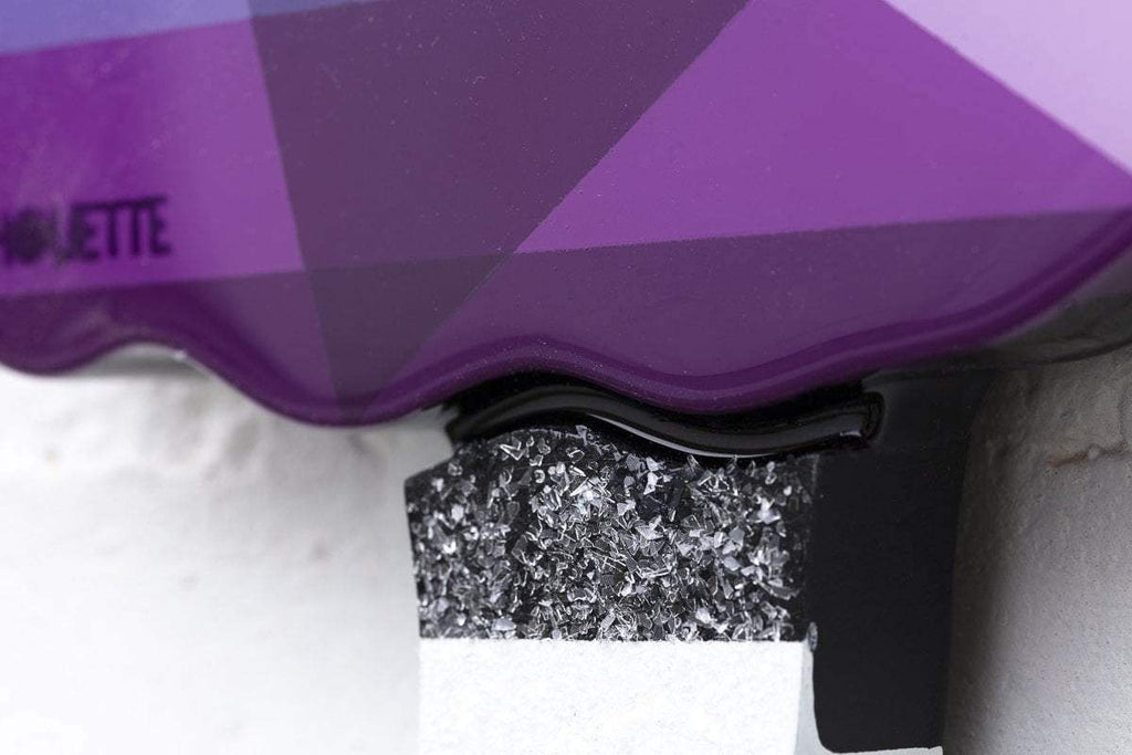 Bazooka Jo Floral Miniature Wall Sculpture Geometric Striped - Original - SOLD by artist Lhouette - Wyecliffe Galleries