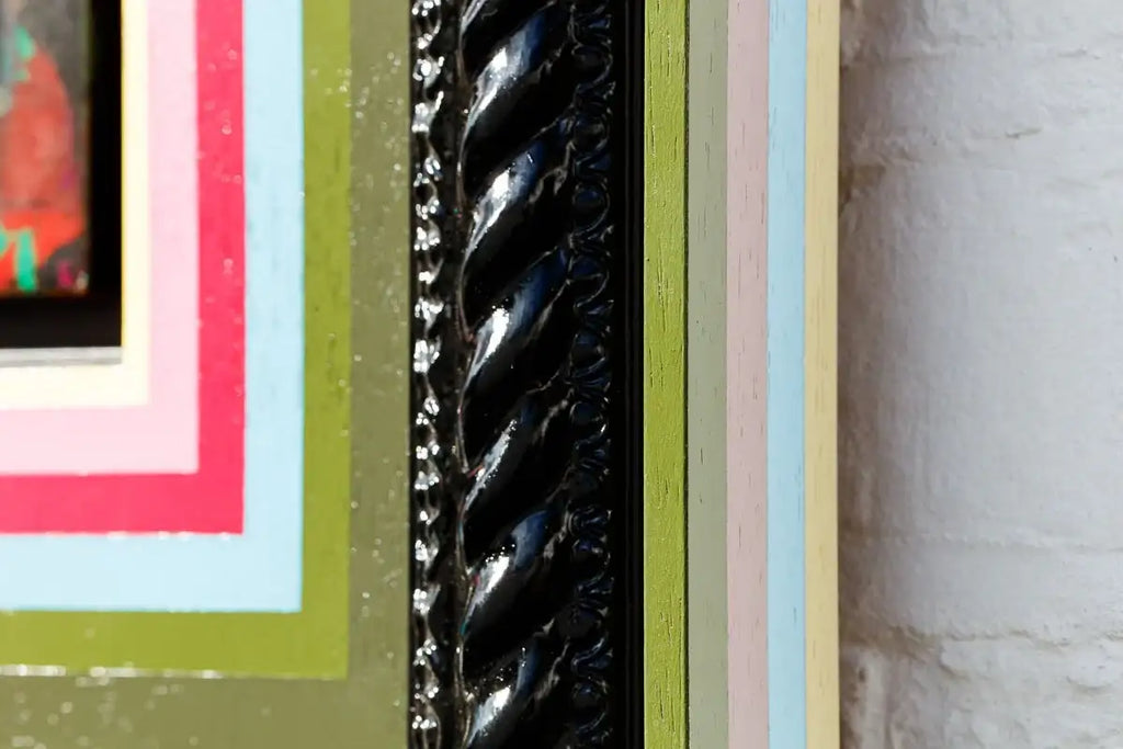 Bazooka Jo Floral Mixer (Banana Joe) - Original - SOLD by artist Lhouette - Wyecliffe Galleries