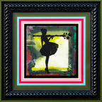 Bazooka Jo Floral Mixer (Banana Joe) - Original - SOLD by artist Lhouette - Wyecliffe Galleries