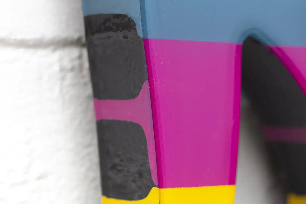 Bazooka Jo Floral - Sage Green - SOLD by artist Lhouette - Wyecliffe Galleries