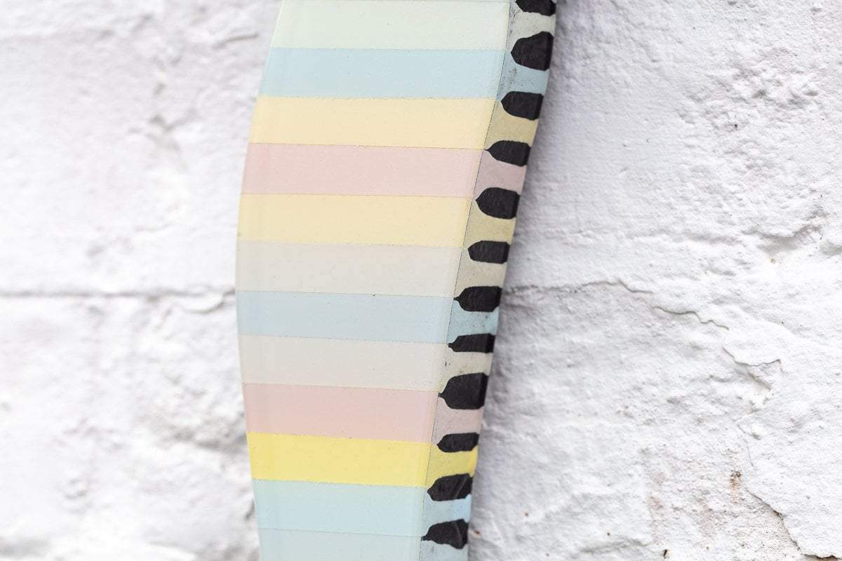 Bazooka Jo Floral - Sage Green - SOLD by artist Lhouette - Wyecliffe Galleries