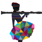 Bazooka Jo Geometric - Two Part Wall Sculpture - Original - SOLD by artist Lhouette - Wyecliffe Galleries