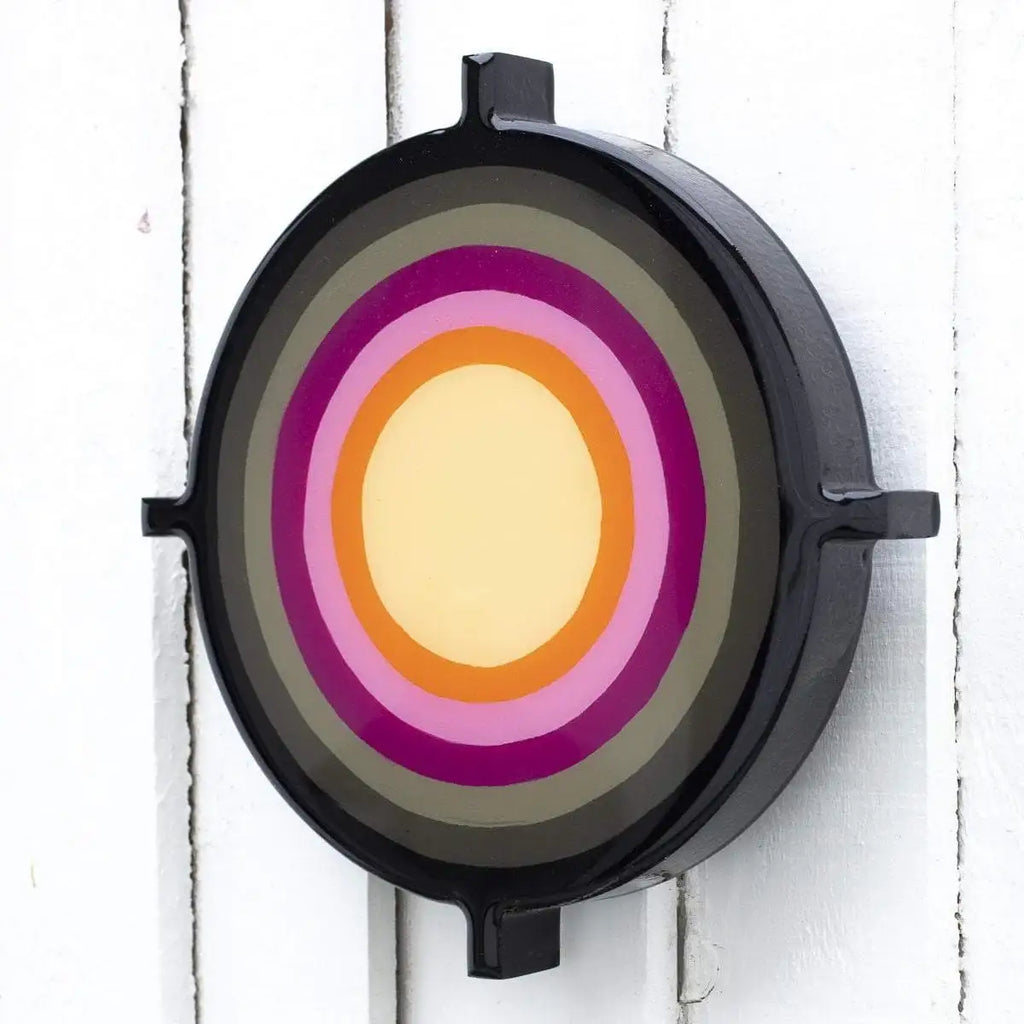 Bazooka Jo Miniature Striped Tights - Original Wall Sculpture - SOLD by artist Lhouette - Wyecliffe Galleries