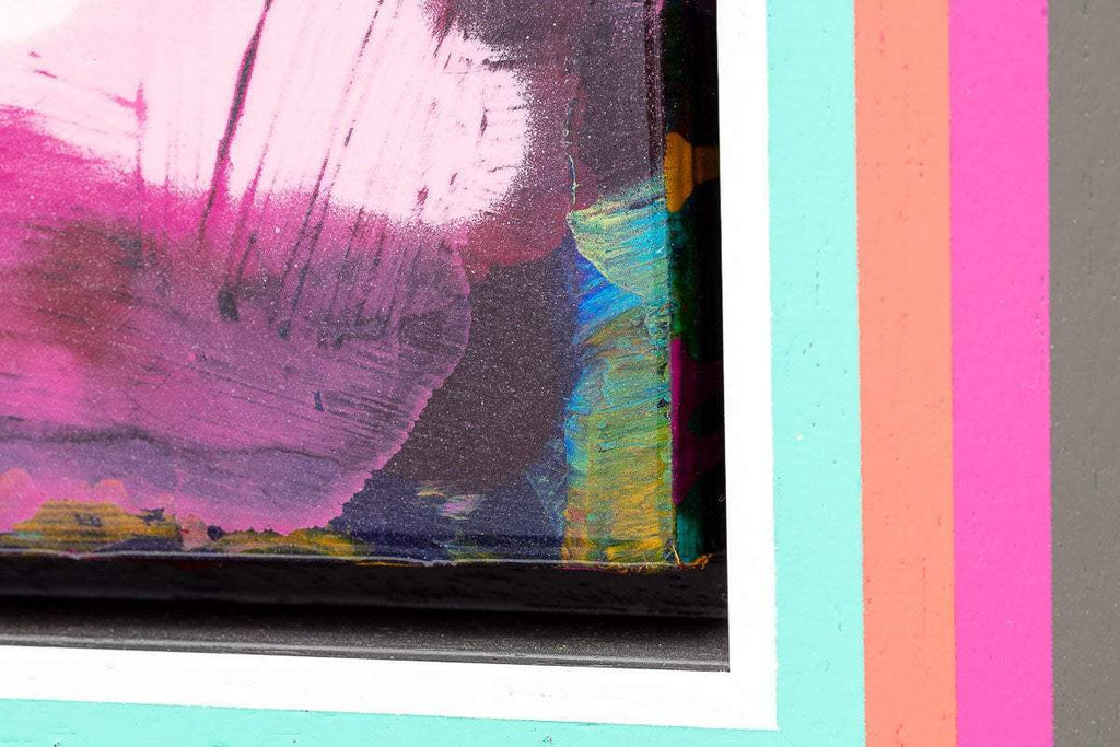 Bazooka Jo Mixer (Cherry Blossom Pink) - Original - SOLD by artist Lhouette - Wyecliffe Galleries