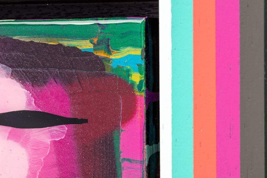 Bazooka Jo Mixer (Cherry Blossom Pink) - Original - SOLD by artist Lhouette - Wyecliffe Galleries