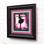 Bazooka Jo Mixer (Cherry Blossom Pink) - Original - SOLD by artist Lhouette - Wyecliffe Galleries