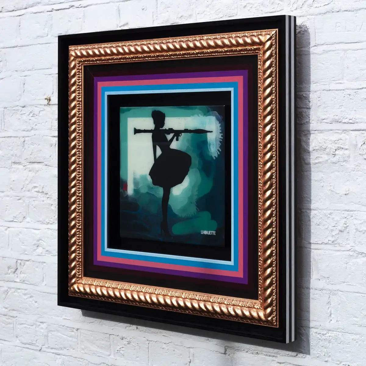 Bazooka Jo Mixer - Green - SOLD by artist Lhouette - Wyecliffe Galleries