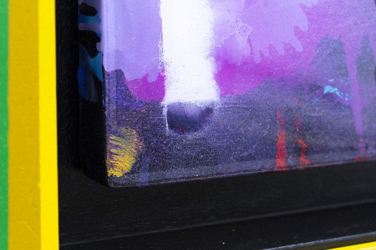 Bazooka Jo Mixer - Purple - SOLD by artist Lhouette - Wyecliffe Galleries