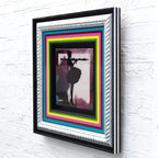 Bazooka Jo Mixer - Pink Original - SOLD by artist Lhouette - Wyecliffe Galleries