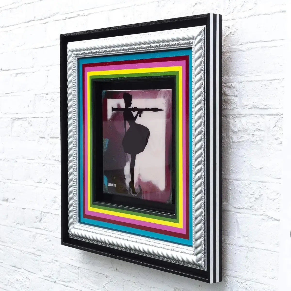 Bazooka Jo Mixer - Pink Original - SOLD by artist Lhouette - Wyecliffe Galleries