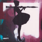 Bazooka Jo Mixer - Pink Original - SOLD by artist Lhouette - Wyecliffe Galleries