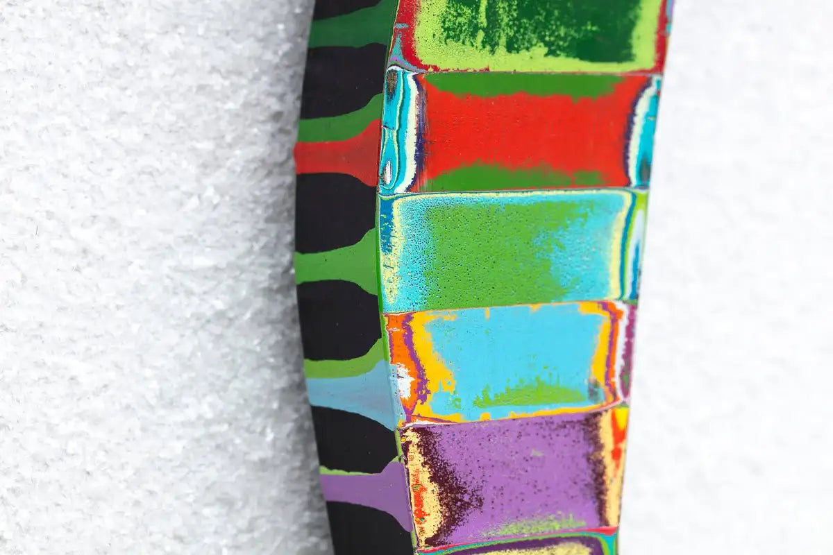 Bazooka Jo - Scratched Back Framed Sculpture - Original - SOLD by artist Lhouette - Wyecliffe Galleries