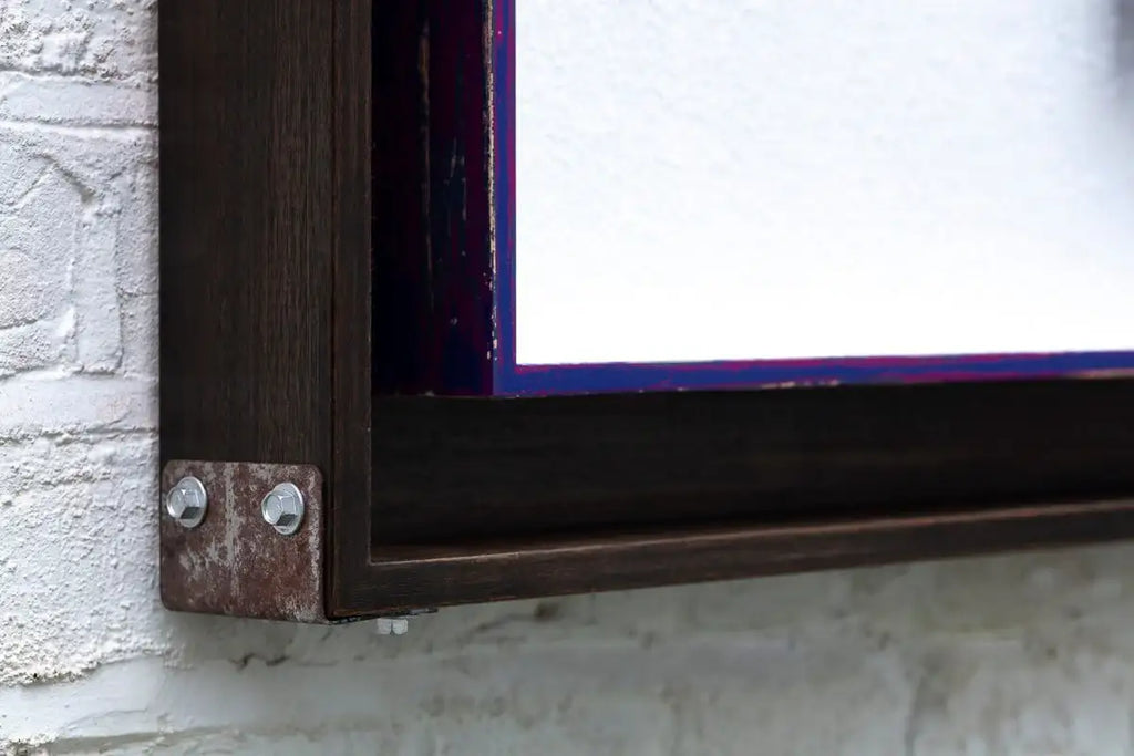 Bazooka Jo - Scratched Back Framed Sculpture - Original - SOLD by artist Lhouette - Wyecliffe Galleries