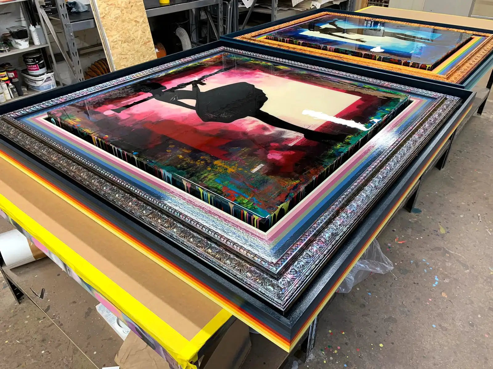 Bazooka Jo XL Mixer Lychee - Original - SOLD by artist Lhouette - Wyecliffe Galleries