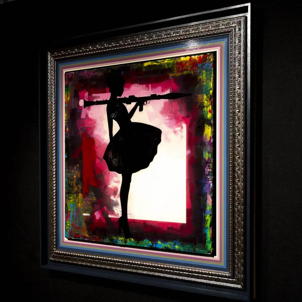 Bazooka Jo XL Mixer Lychee - Original - SOLD by artist Lhouette - Wyecliffe Galleries