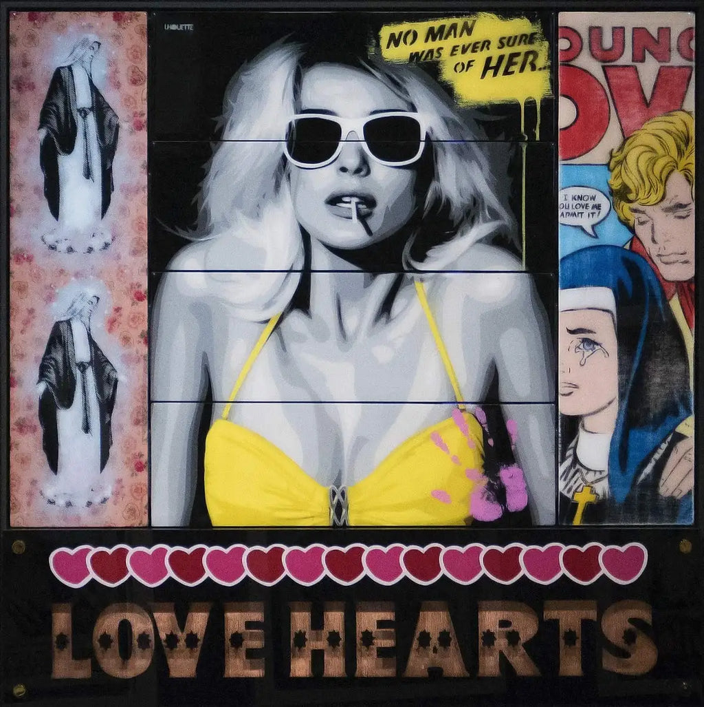 Be Mine - Video Heaven - Original - SOLD by artist Lhouette - Wyecliffe Galleries