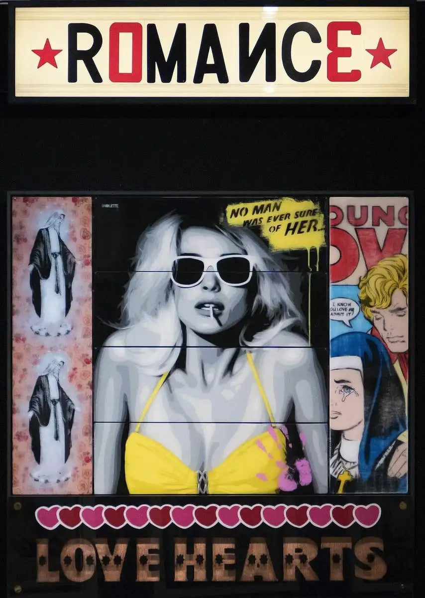 Be Mine - Video Heaven - Original - SOLD by artist Lhouette - Wyecliffe Galleries