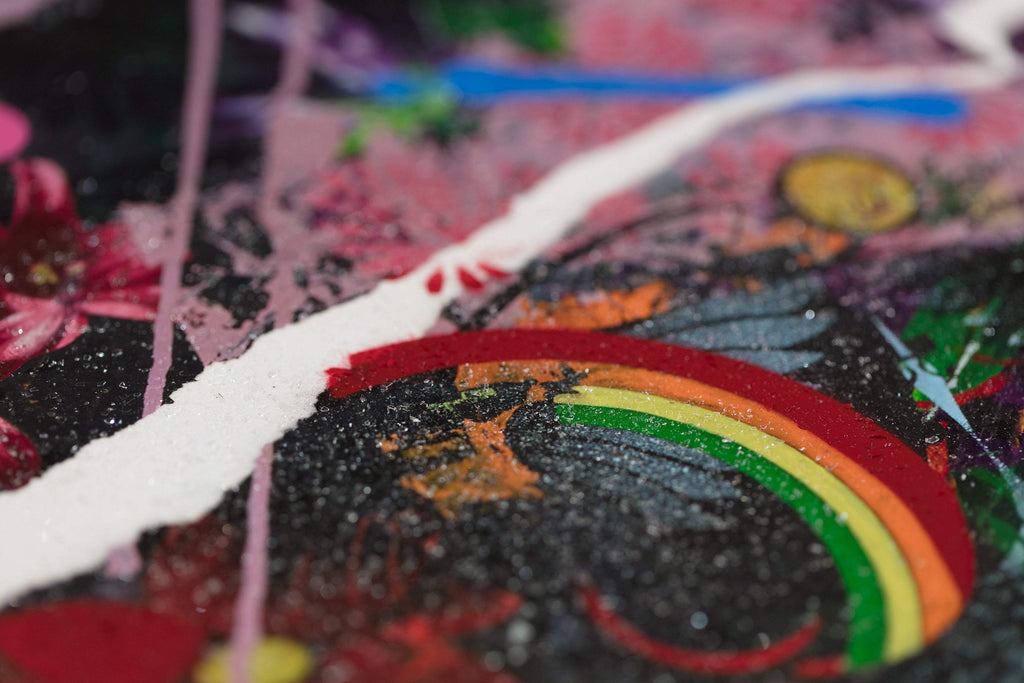 Beautiful Species, Blue and Pink - Matching Edition SET by artist Lhouette - Wyecliffe Galleries