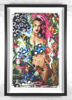 Beautiful Species, Blue and Pink - Matching Edition SET by artist Lhouette - Wyecliffe Galleries