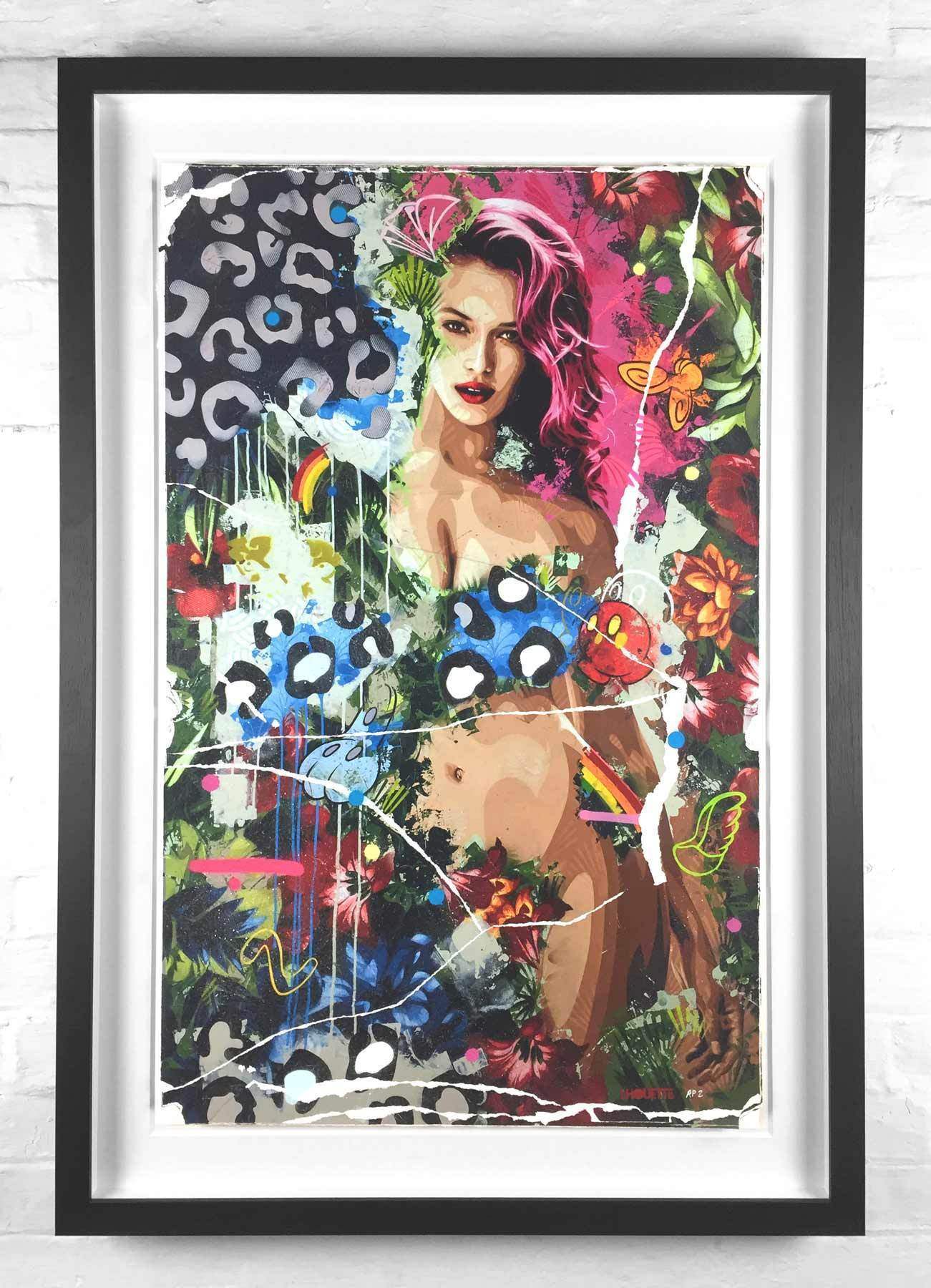 Beautiful Species, Blue and Pink - Matching Edition SET by artist Lhouette - Wyecliffe Galleries