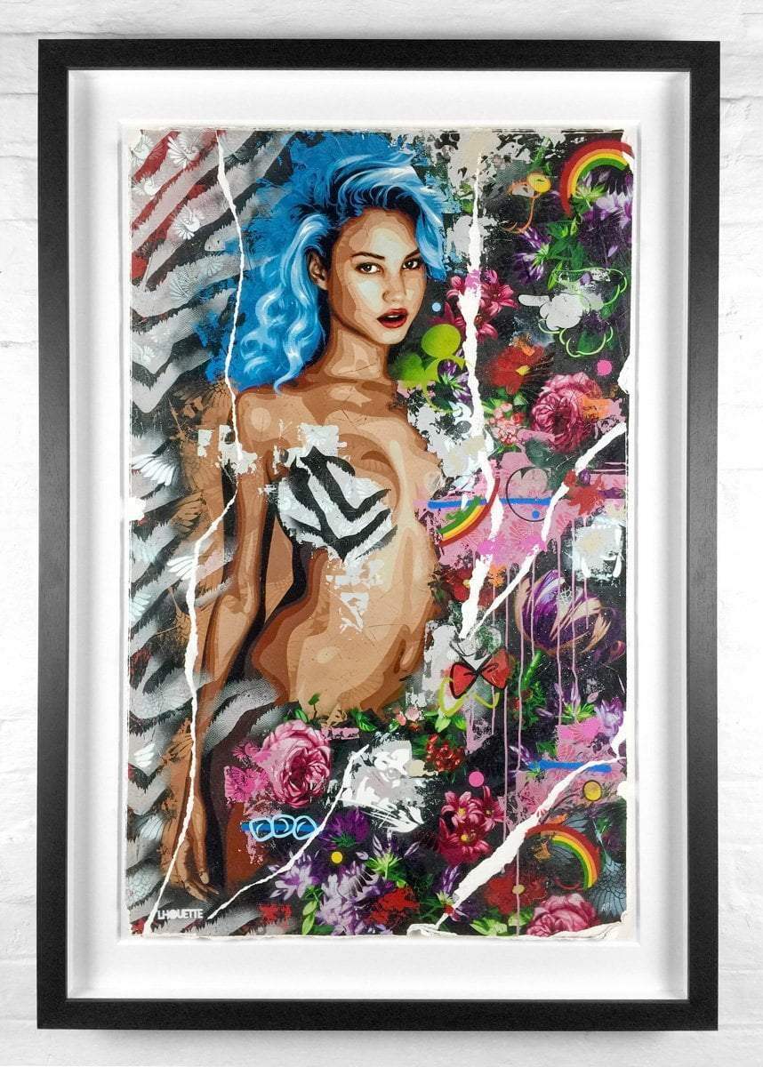 Beautiful Species, Blue and Pink - Matching Edition SET by artist Lhouette - Wyecliffe Galleries