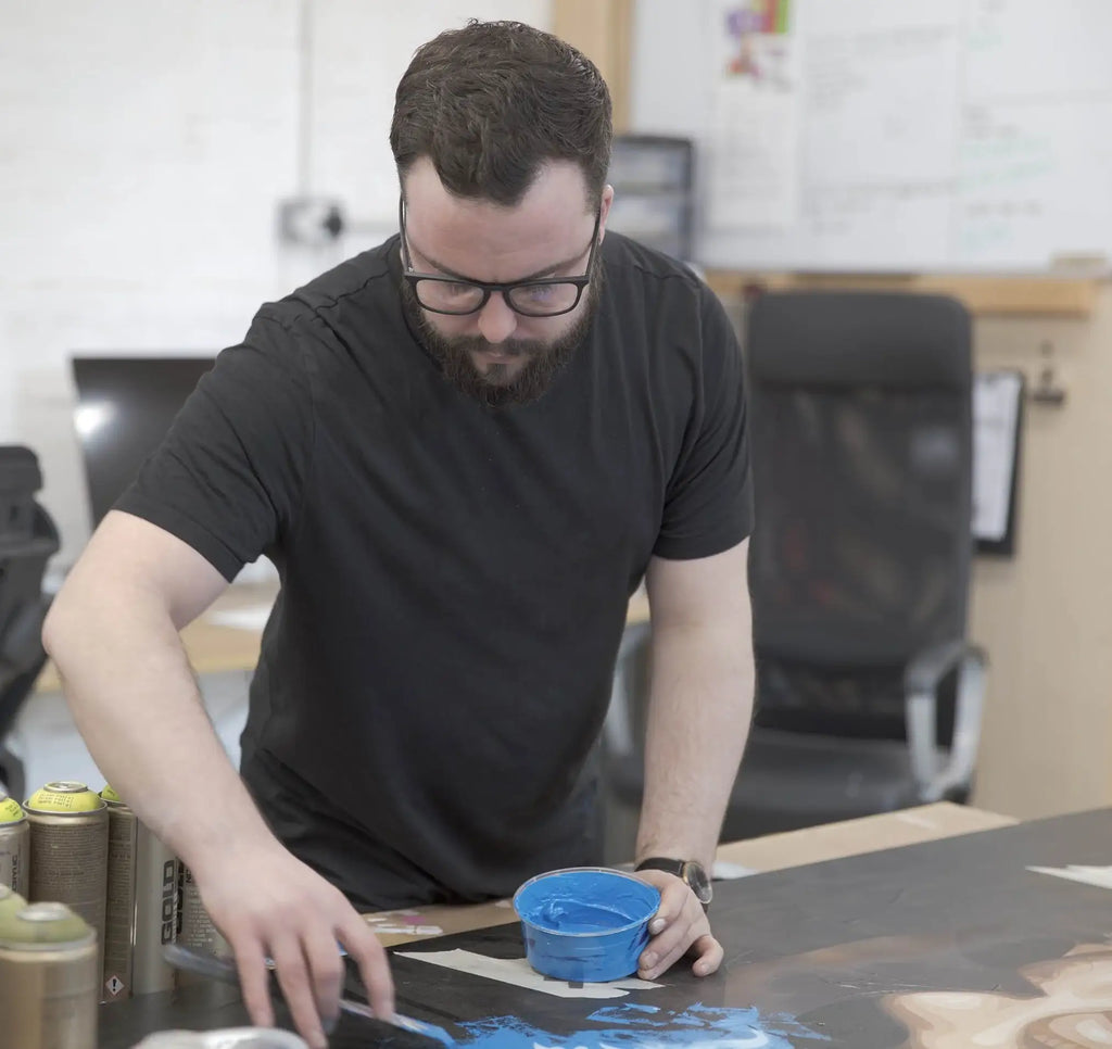 Beautiful Species, Blue and Pink - Matching Edition SET by artist Lhouette - Wyecliffe Galleries