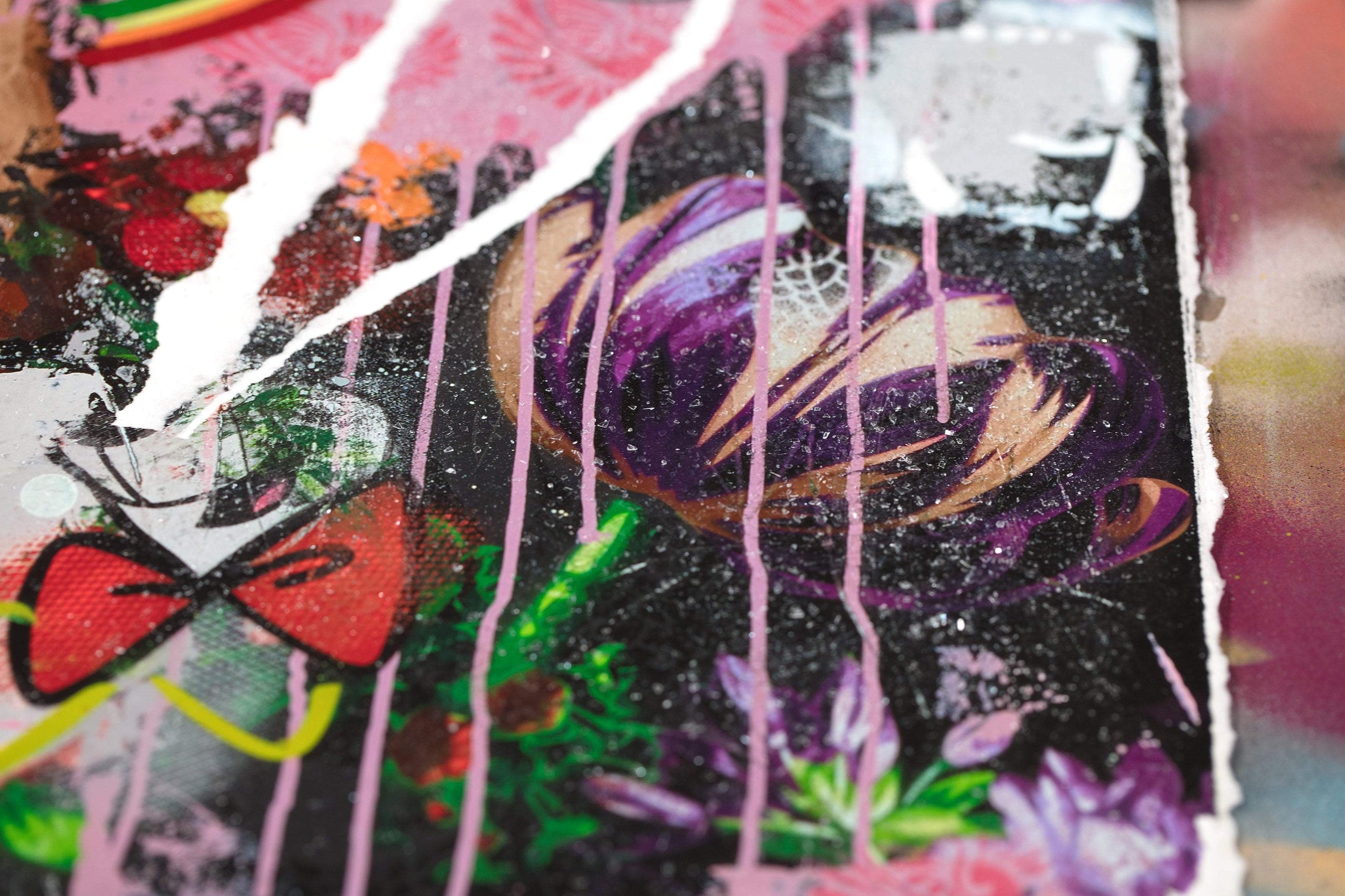 Beautiful Species, Blue - Boutique Edition by artist Lhouette - Wyecliffe Galleries