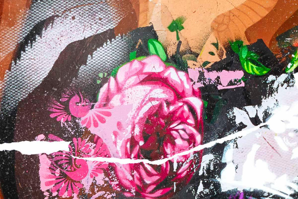 Beautiful Species, Blue - Boutique Edition by artist Lhouette - Wyecliffe Galleries