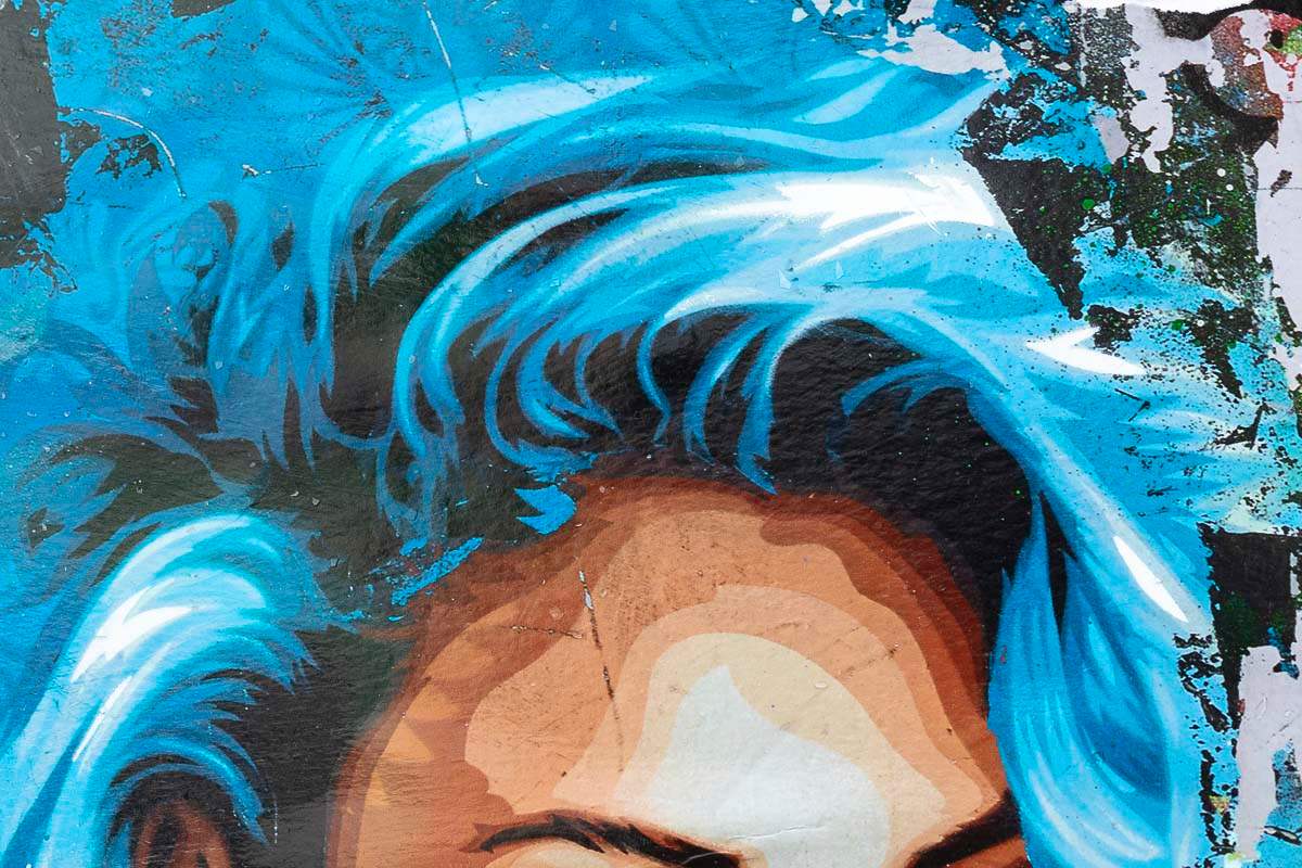 Beautiful Species, Blue - Boutique Edition by artist Lhouette - Wyecliffe Galleries