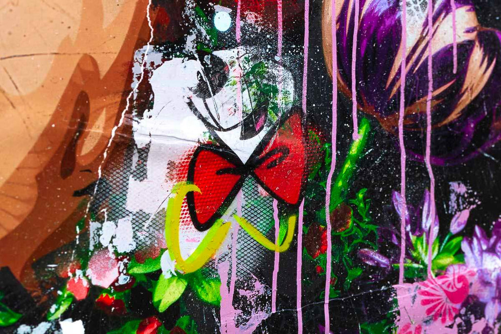 Beautiful Species, Blue - Boutique Edition by artist Lhouette - Wyecliffe Galleries