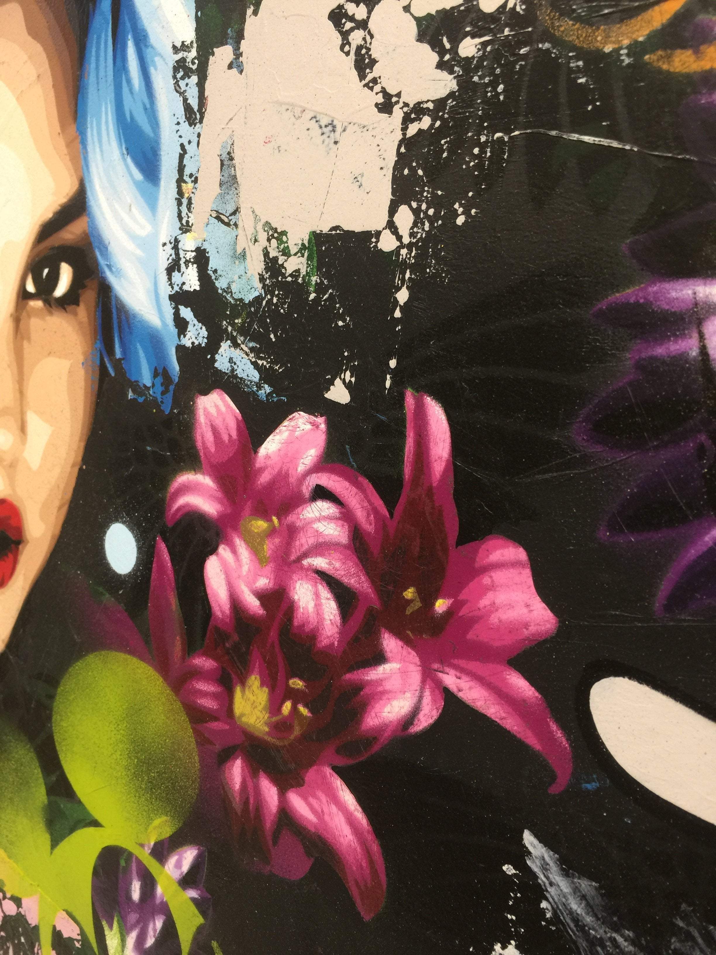 Beautiful Species - Blue - Original - SOLD by artist Lhouette - Wyecliffe Galleries