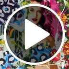 Beautiful Species, Pink - Boutique Edition by artist Lhouette - Wyecliffe Galleries