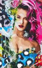 Beautiful Species, Pink - Boutique Edition by artist Lhouette - Wyecliffe Galleries