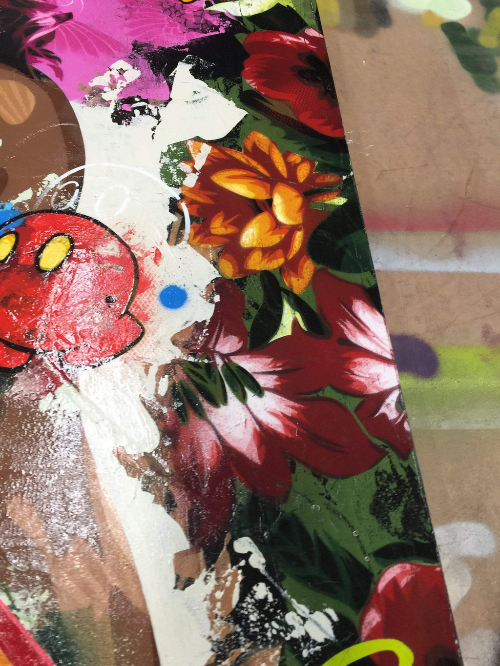 Beautiful Species - Pink - Original - SOLD by artist Lhouette - Wyecliffe Galleries