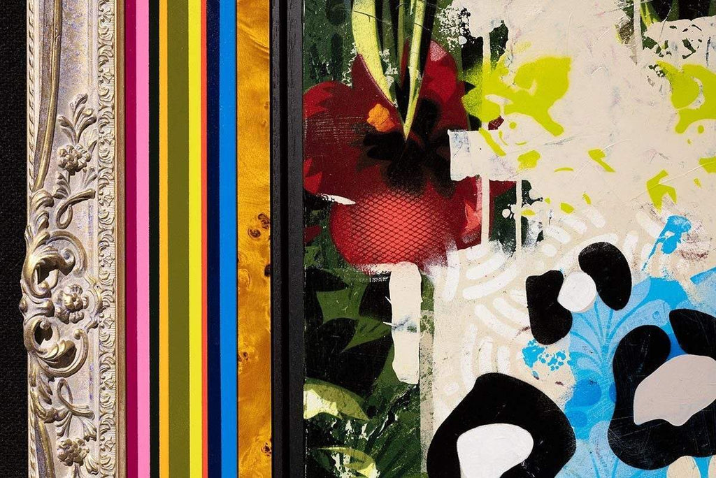 Beautiful Species - Pink - Original - SOLD by artist Lhouette - Wyecliffe Galleries