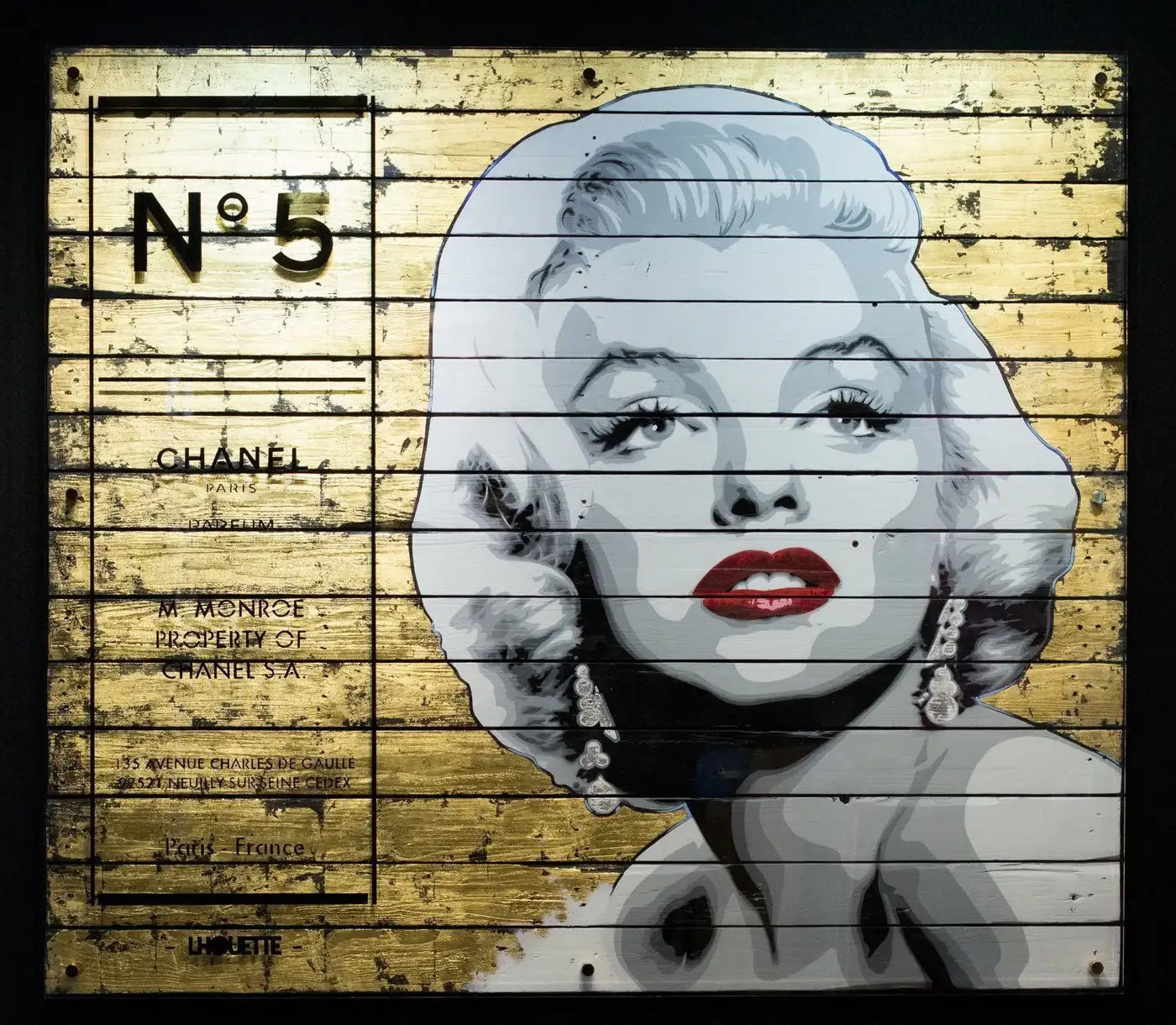 Beauty Product - Original - SOLD by artist Lhouette - Wyecliffe Galleries