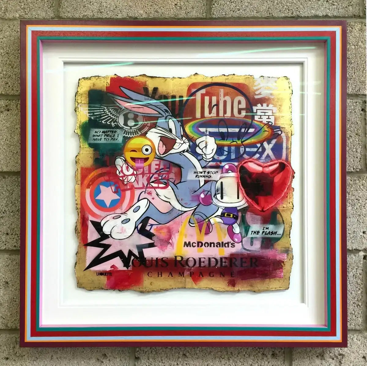 Bentley - SOLD by artist Lhouette - Wyecliffe Galleries