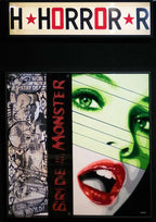 Bride of the Monster - Video Heaven - Original - SOLD by artist Lhouette - Wyecliffe Galleries