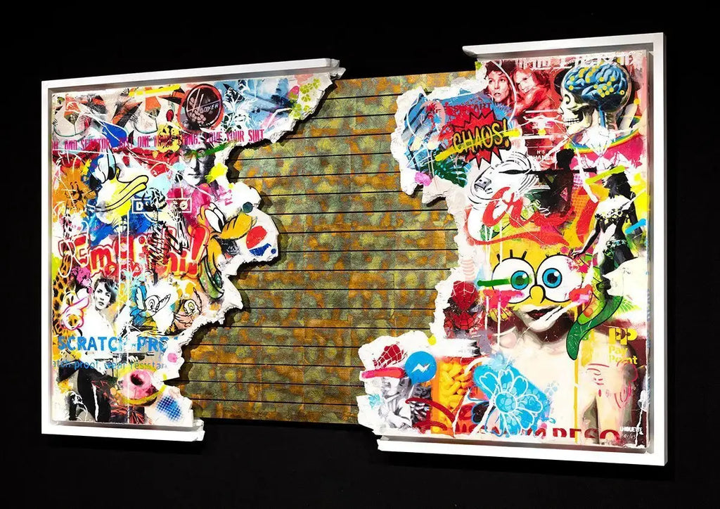 Broken Promises - Deluxe Edition I - SOLD by artist Lhouette - Wyecliffe Galleries