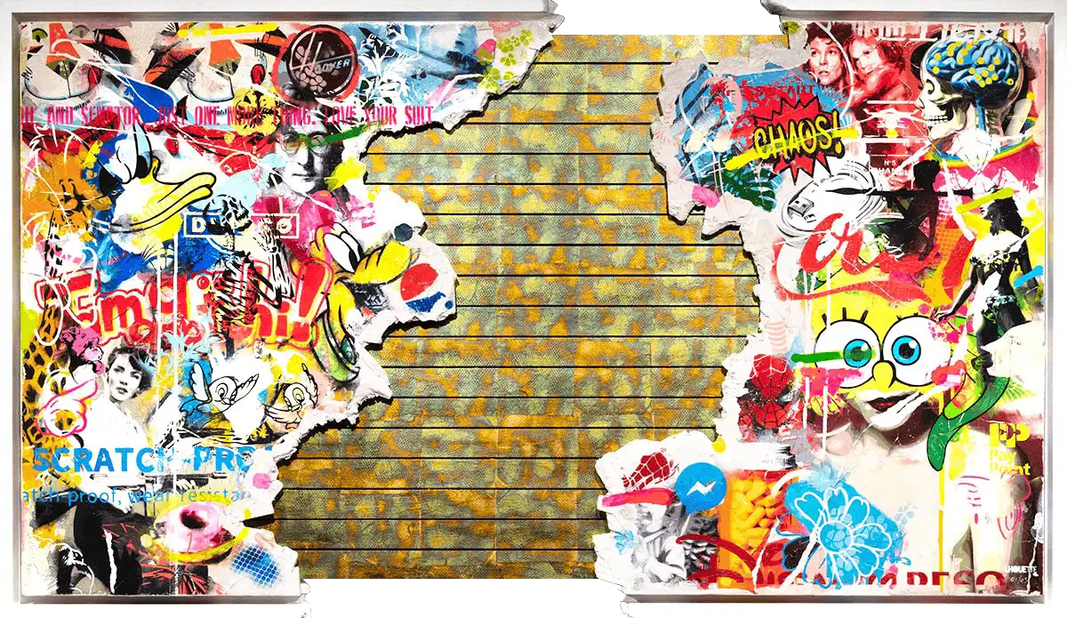 Broken Promises - Deluxe Edition I - SOLD by artist Lhouette - Wyecliffe Galleries