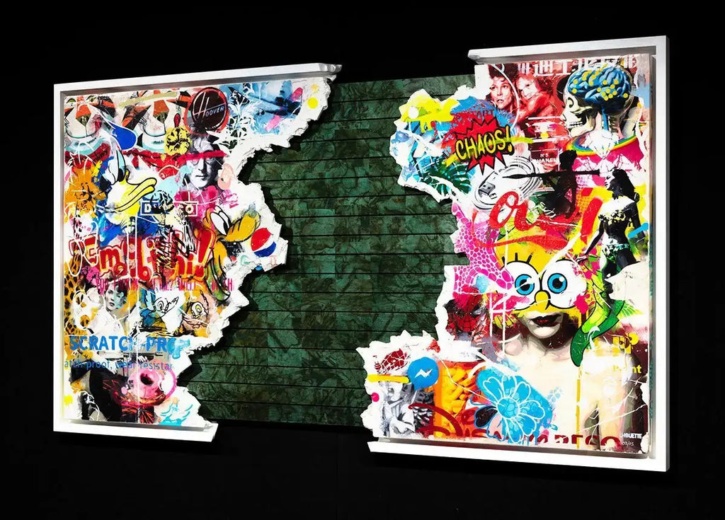 Broken Promises - Deluxe Edition III - SOLD by artist Lhouette - Wyecliffe Galleries