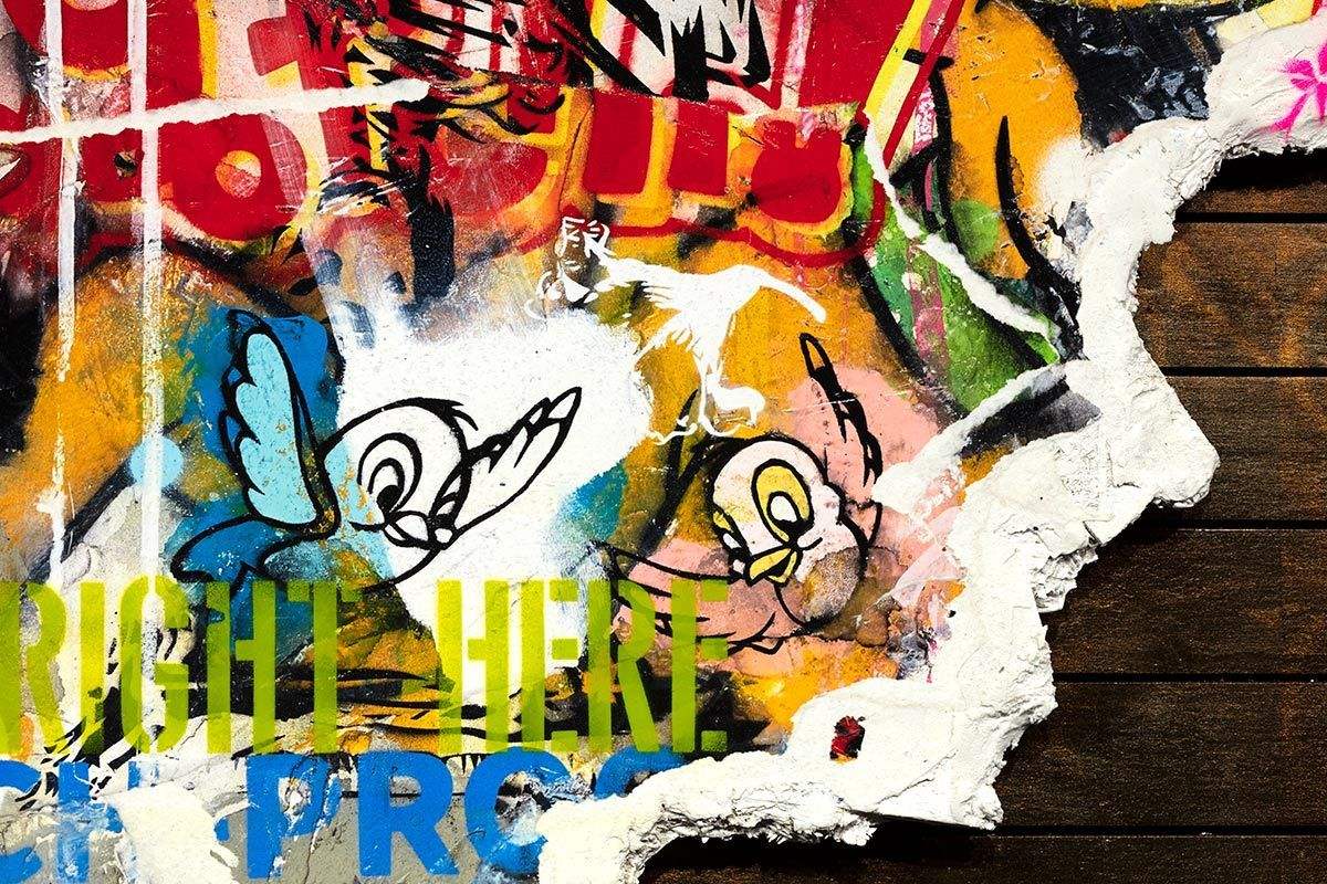 Broken Promises - Deluxe Edition V - SOLD by artist Lhouette - Wyecliffe Galleries